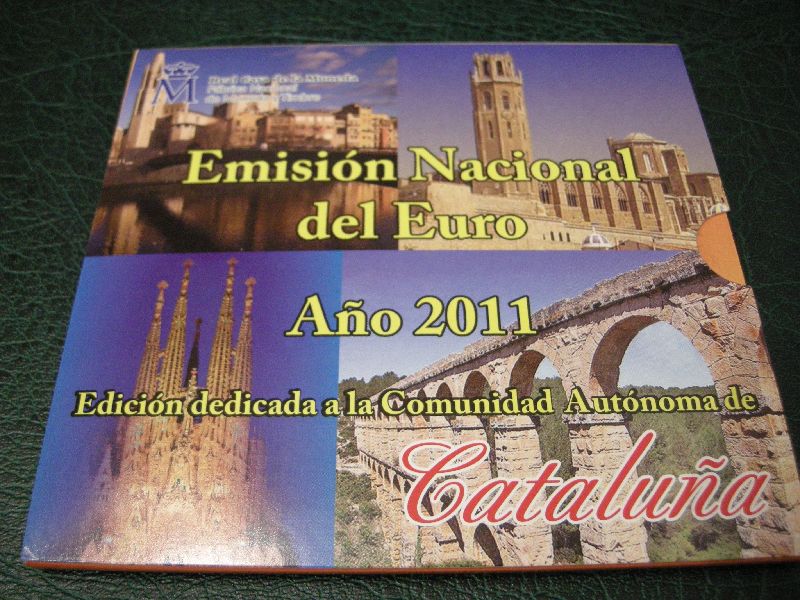 (afbeelding voor) BU Set Spanje 2011 Type Cataluna